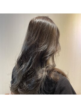 アフィックス ヘア 水天宮前店(affix hair) オリーブグレージュ×韓国くびれヘアー