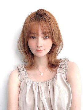 マティエ 銀座(Matie) くびれミディココアベージュツヤオレンジ透明感20代30代40代銀座