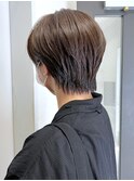 メンズライクショート_チェリーブラウン_ba407181