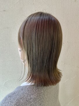 ラソニシカサイ(Lazo nishikasai) 切りっぱなし外はねミディ