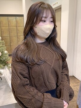 パークレーン アイス イヴェン(park lane ICI yeven) ブリーチなしカラー　マロンブラウン/momoka