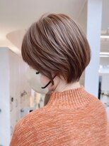 エニ 自由が丘(ENi)&nbsp;黒髪/グレーベージュ/レイヤーロング/前髪パーマ[自由が丘駅]