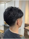 低めスキンフェードスタイル