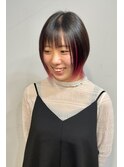 なまら可愛い♪ウルフカットDEインナーカラー
