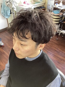 ヘアーサロン くらなみ ２ブロック＋パーマ