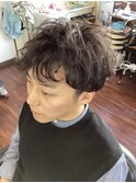 2ブロック+パーマ