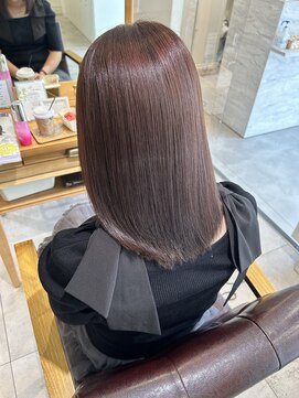 ブレンドバイハピネス(Blend by happiness) ココアブラウン　ブリーチなしWカラー