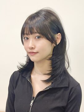 ビューエヒメ(VIEW EHIME) 顔まわり/レイヤーカット/韓国/ロングヘア/ベージュ