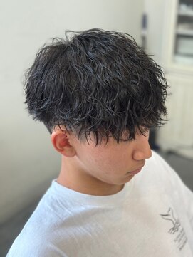 バース 河原町店(BIRTH) ツイストスパイラルパーマツイストパーマメンズマッシュパーマ