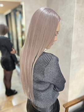 リエンス(RIENS) 【RIENS】ミルクティーグレージュ×馬越麗奈