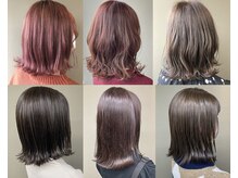 ベストなヘアスタイルがきっと見つかる♪ダメージレス＋透明感のある柔らいカラーはaimsにお任せください♪