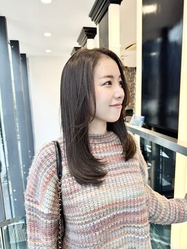 エアー 銀座タワー(AIR) 大人の艶髪/オリーブグレージュ