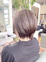 リゴレット 春日部東口店(RIGOLETTO)&nbsp;ショートボブとグレージュ
