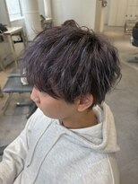 ユーフォリア 渋谷グランデ(Euphoria SHIBUYA GRANDE) ラベンダーカラー メンズ波巻き Syuri