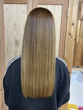 オラシオン 髪質改善ロングストレート