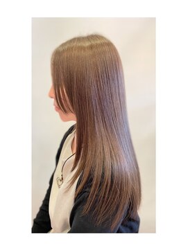 カーサインフィニテイ Hair Design caRsa INFINITY ストレートエステ+カット+髪質改善トリートメント付き