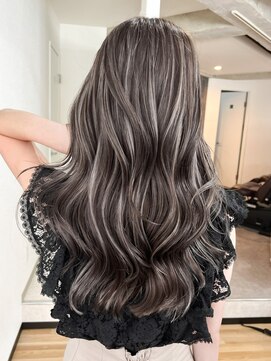 ヘアーサロン アモル(HAIR SALON Amor) ハイライトレイヤーカットエクステイルミナカラー縮毛矯正