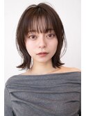 レイヤーカット/前髪/小顔/くびれボブ/20代30代