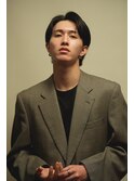 "大人ナチュラル”なセンターパート
