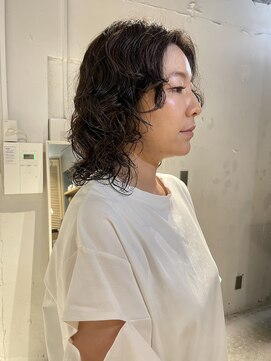 コフィー バイ メルト 吉祥寺(cofy by melt) 山本/ウルフパーマレイヤーカット顔周り無造作20代30代吉祥寺