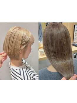 お気に入りの自分を長く楽しめるように、豊富なカラーと高い技術力で一人ひとりのなりたいを叶えます＊