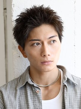 エルマーク 天王寺(L-MARK) スパイキーショートボックスショートツーブロックメンズ眉毛