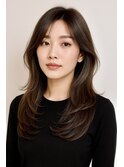 レイヤーカット髪質改善トリートメント前髪カット