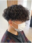 シャドウパーマメンズカットスパイラルパーマツイスパ波巻き