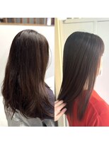 グランツ(Glanz) パサつきやひっかかりを無くします!《美髪酸性ストレート》