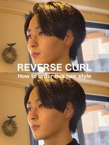 テラス(Terrace by Relato)&nbsp;毛流れニュアンスセンターパート赤羽メンズカットパーマ美容室