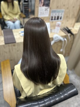 ヌープヘアーアイス(NUUP.hair ici) 【くすみブラウン】やわらかくすみブラウンの透明感ヘア◎