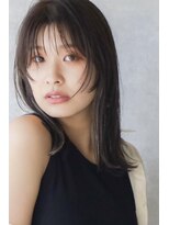 ダリー 菊水店(Dali)&nbsp;ミディアム・外ハネ・顔周り・ブラウンカラー