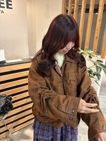 アイリー 名古屋(A/LEE)&nbsp;ボルドーカラー/レイヤーカット/髪質改善