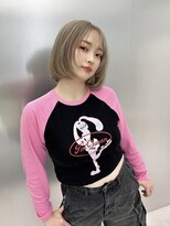 フォート(FORT) m04_ボブ×グレージュ/ダブルカラー/レイヤーカット