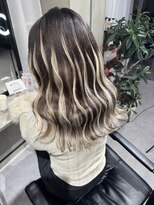 アルマバイロサ(ALMA by ROSA) ハイベージュハイライトエクステ20枚 担当SE-YA