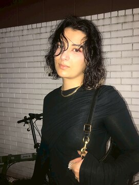 フェンヘアーアイス 中目黒(Fen.hair ici) 20代◎プードルパーマで垢抜け無造作ロングヘア