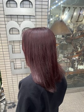 バイブアンドアネックス(VIBE & ANNEX) ブリーチなしピンクカラー