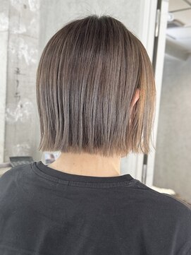 ラック(LUCK) グレージュ/ボブ/津田沼/メンズパーマ/メンズ/ブリーチ