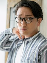 メンズヘア ビーセカンド 草加店(MENS HAIR B-2)&nbsp;社会人ビジネス毛流れセンターパートフェザーショートZ草加