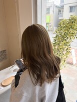 エマ 浦上駅前店(EMMA) オリーブベージュ×透明感ケアカラー