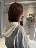 《kando hair》オレンジ/ブラウン/ダブルカラー/レイヤーカット