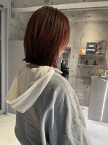 アイデンアンドティティ(IDEN AND TITY) 《kando hair》オレンジ/ブラウン/ダブルカラー/レイヤーカット