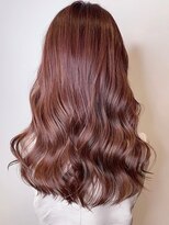 ルノヘアー(Lunohair) ◎髪質改善◎ピンクベージュ◎ブリーチなし透明感カラー×艶髪
