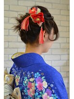 ヘア アンド メイク リーフ(Hair and Make Leaf) ショートアップスタイル