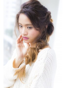 ヘアークリエイション クラニ(hair creation Qulani) ゆるふわ編みアレンジ♪(巣鴨店)