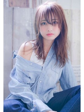 シエナ 渋谷(Siena) Siena セミウエットxアイスアプリコットベージュ