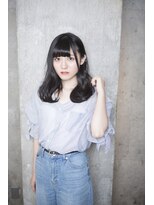 サロンドミルク 原宿(salon de MiLK)&nbsp;【salon de MiLK 原宿】暗髪ゆるウェーブ