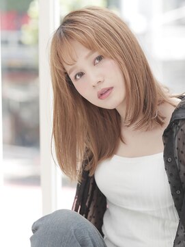 クラン(CLAN) ナチュラルストレートミディ