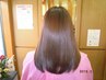 【髪質改善】カット+カラー+Drヒートトリートメント+marbbシャンプー白髪染◎