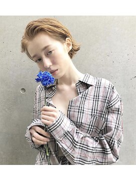 オルセン(OLSEN) 無造作ボブ×古着